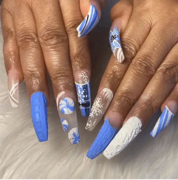 35 Chic Winter Wonderland Nail Ideas to Try