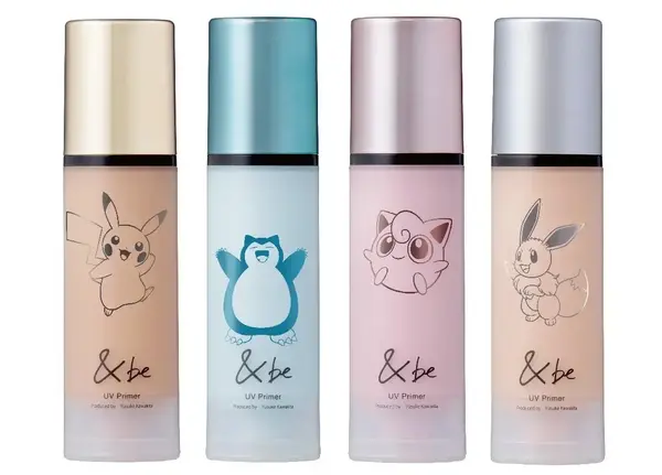&be Launches Limited Edition Pokémon Color-Coded Cosmetic Sunscreen Collection